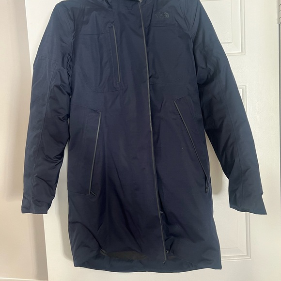 THE NORTH FACE WOMEN'S ARCTIC PARKA - SUMMIT NAVY, Medium, excellent condition - Picture 7 of 8